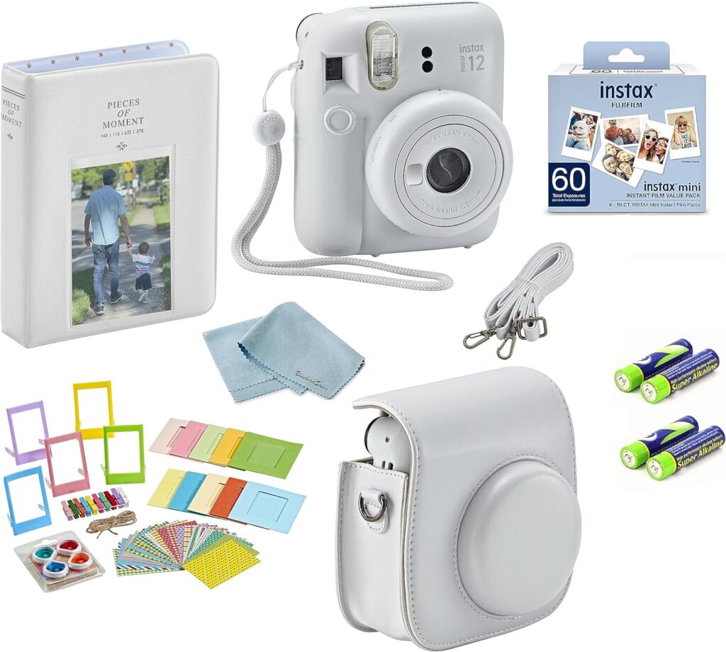 a polaroid camera for the hidden photographer inside them and an additional photo album for storing those polaroid memories christmas gifts for girls who are very picky