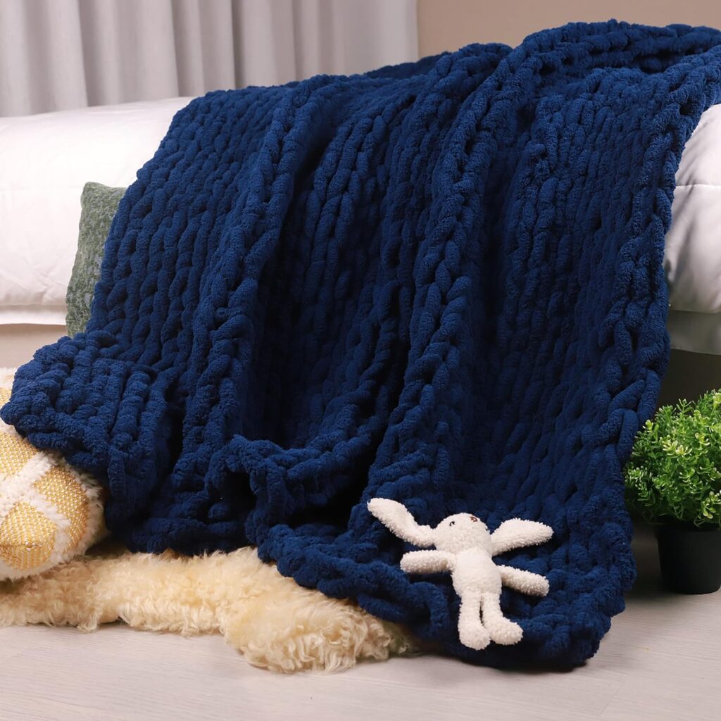 a snuggly throw blanket made with cozy material christmas gifts for girls who are very picky