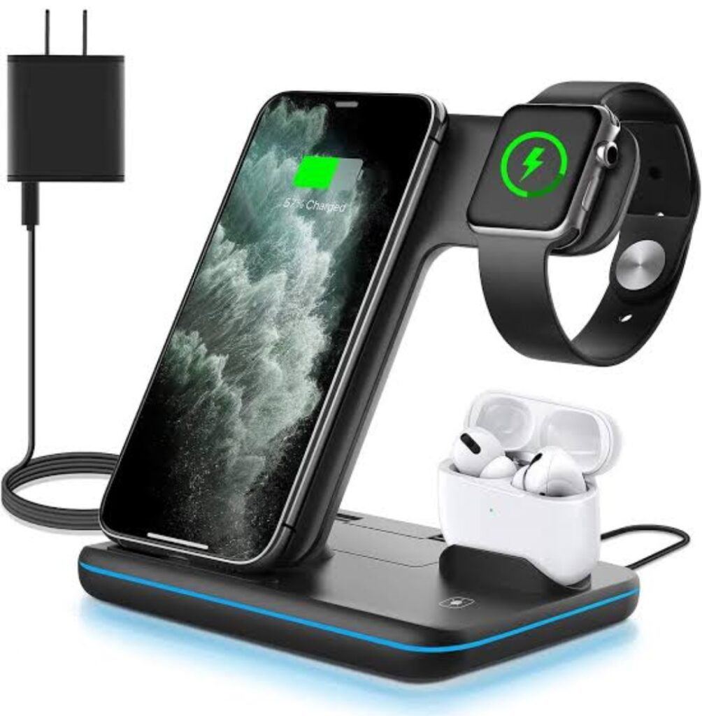 3-in-1 wireless charger christmas gift for girlfriend of 3 months