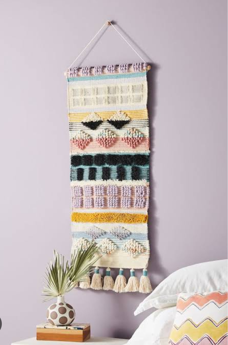 anthropologie inspired wall hanging christmas diy gift for stepmom