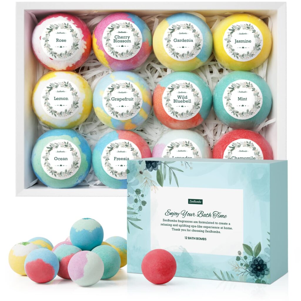 bath bombs christmas gifts for female coworkers under $10