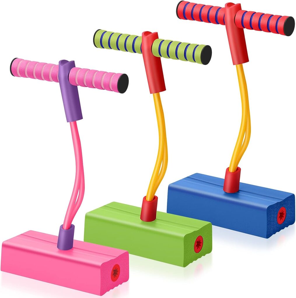 bouncy pogo sticks christmas gift for a 10-year-old girl who is sporty