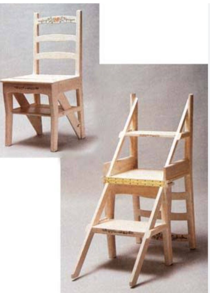 dual purpose folding ladder stool christmas gift for a girl living alone