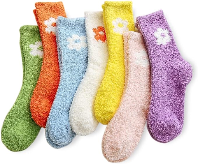 fuzzy socks christmas gifts for female coworkers under $10