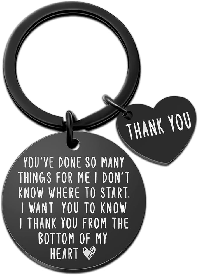 gratitude keychains christmas gifts for female coworkers under $10