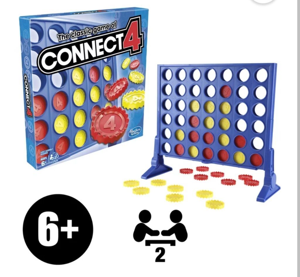 hasbro connect 4 game christmas gift for a girl younger than you