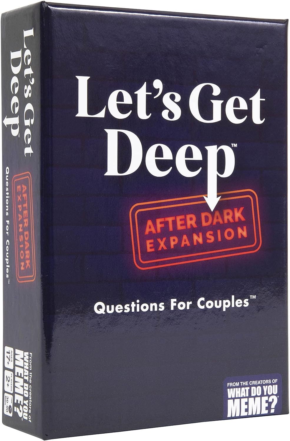 let's get deep card game christmas gift for girlfriend of 3 months