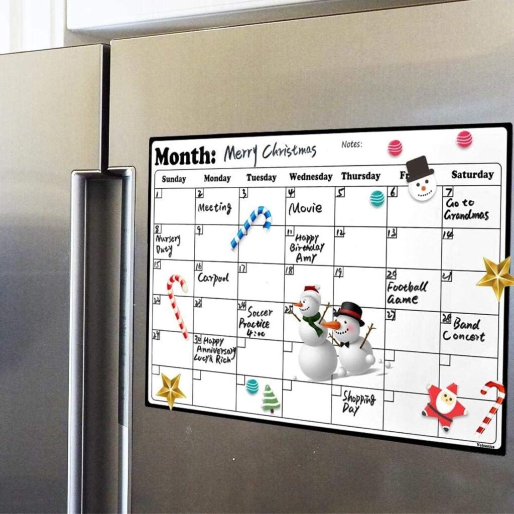 magnetic calendar planner christmas gifts for female coworkers under $10