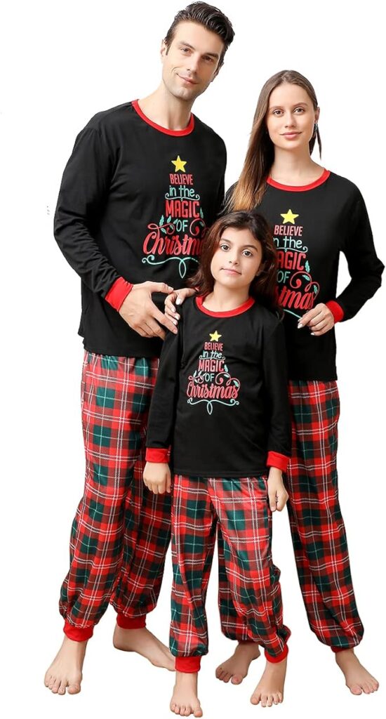 matching christmas pajamas  25 days of christmas gift ideas for wife