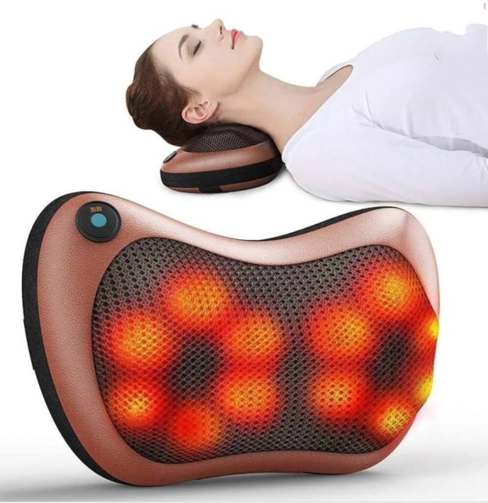 neck massage pillow christmas gift idea for 40-year-old woman