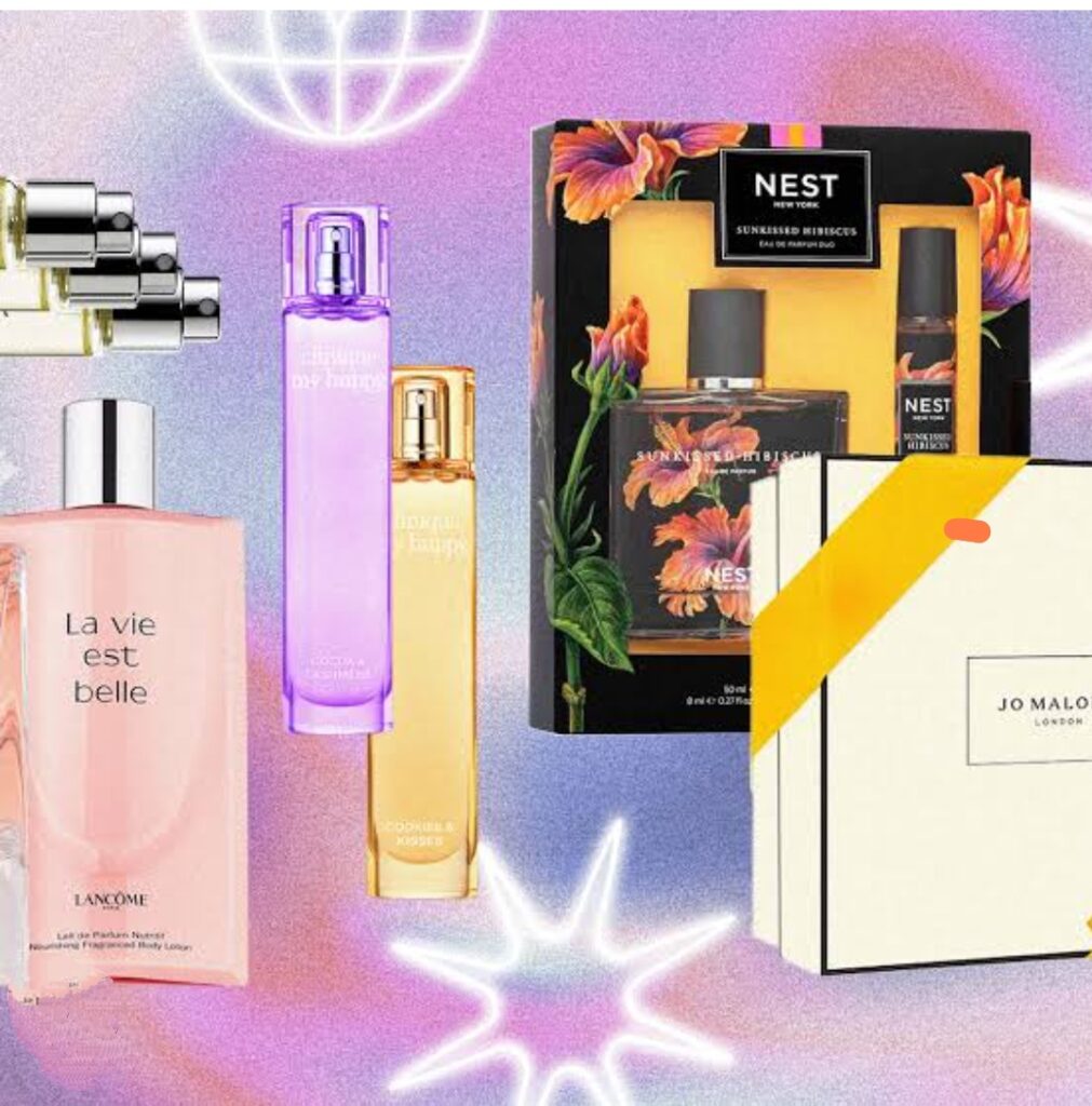 perfumes christmas gift idea for 40-year-old woman