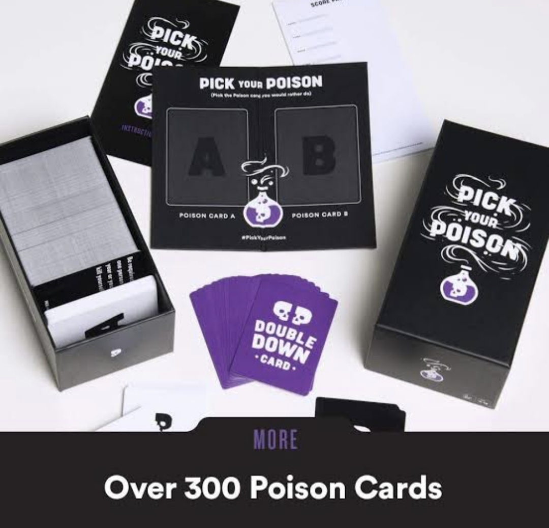 pick your poison game–the ultimate “would you rather” game christmas gift for a 13-year-old girl who is quite funny