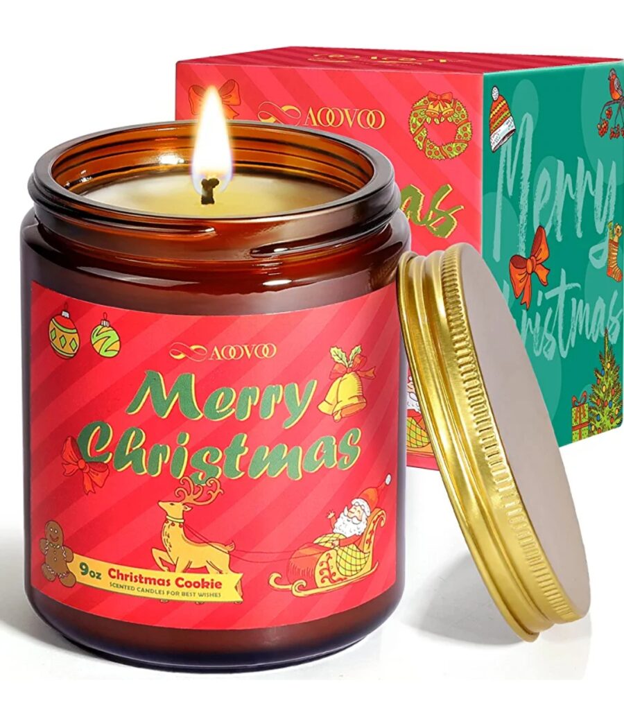 scented candles christmas gifts for female coworkers under $10