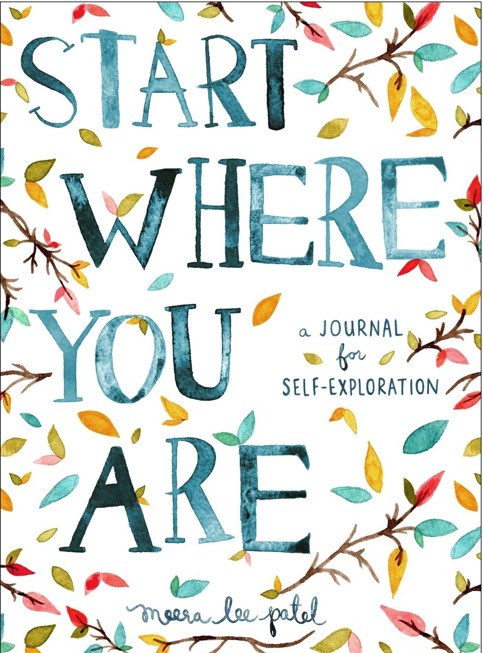 start where you are–reflective journal christmas gifts for a girl who is heart broken