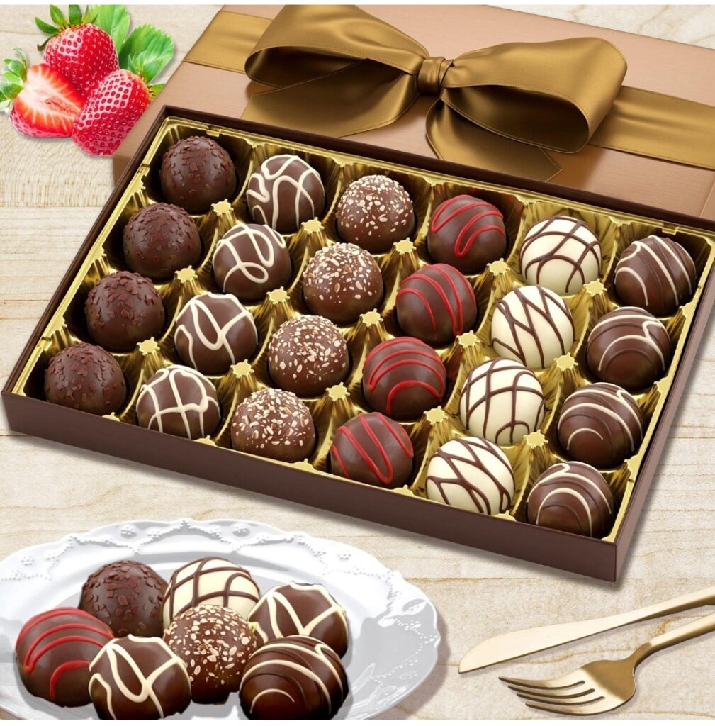 the best box of chocolates christmas gift for a girl who is new mom