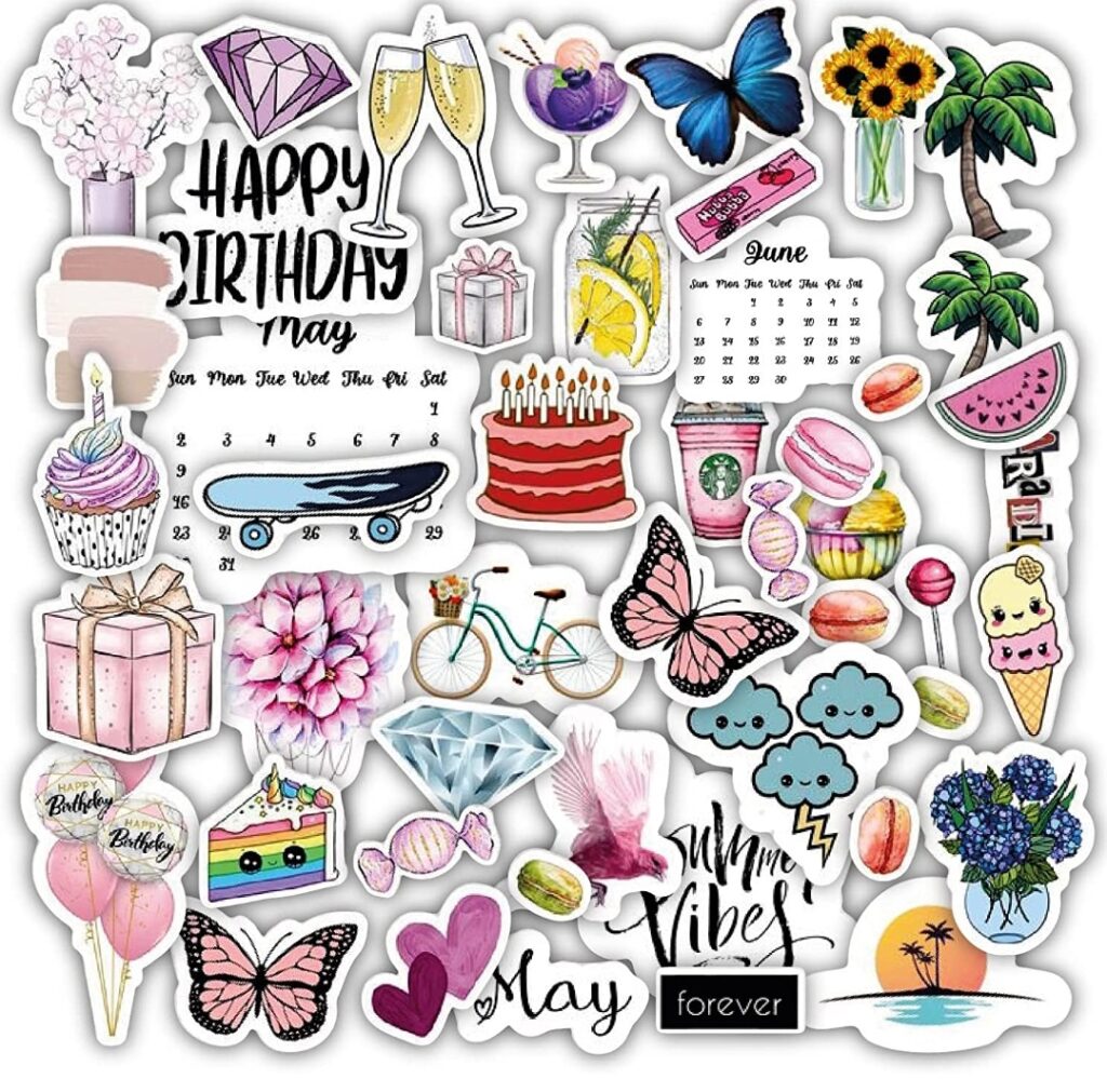 waterproof vinyl stickers christmas gift for a girl younger than you