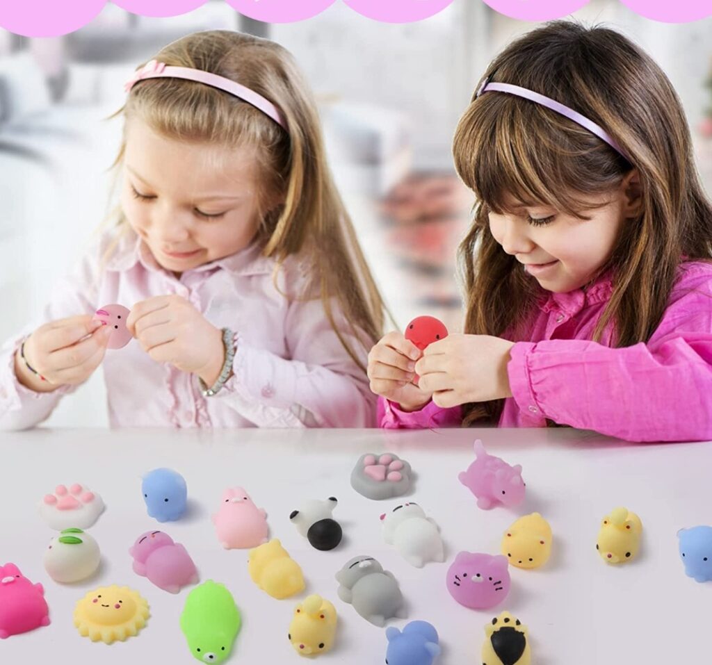 100 pcs mochi squishy toys christmas gifts for daughter from dad