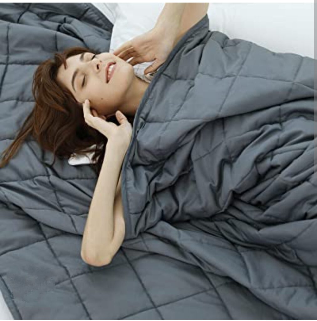 a comfortable or weighted blanket christmas gifts for a sad girl