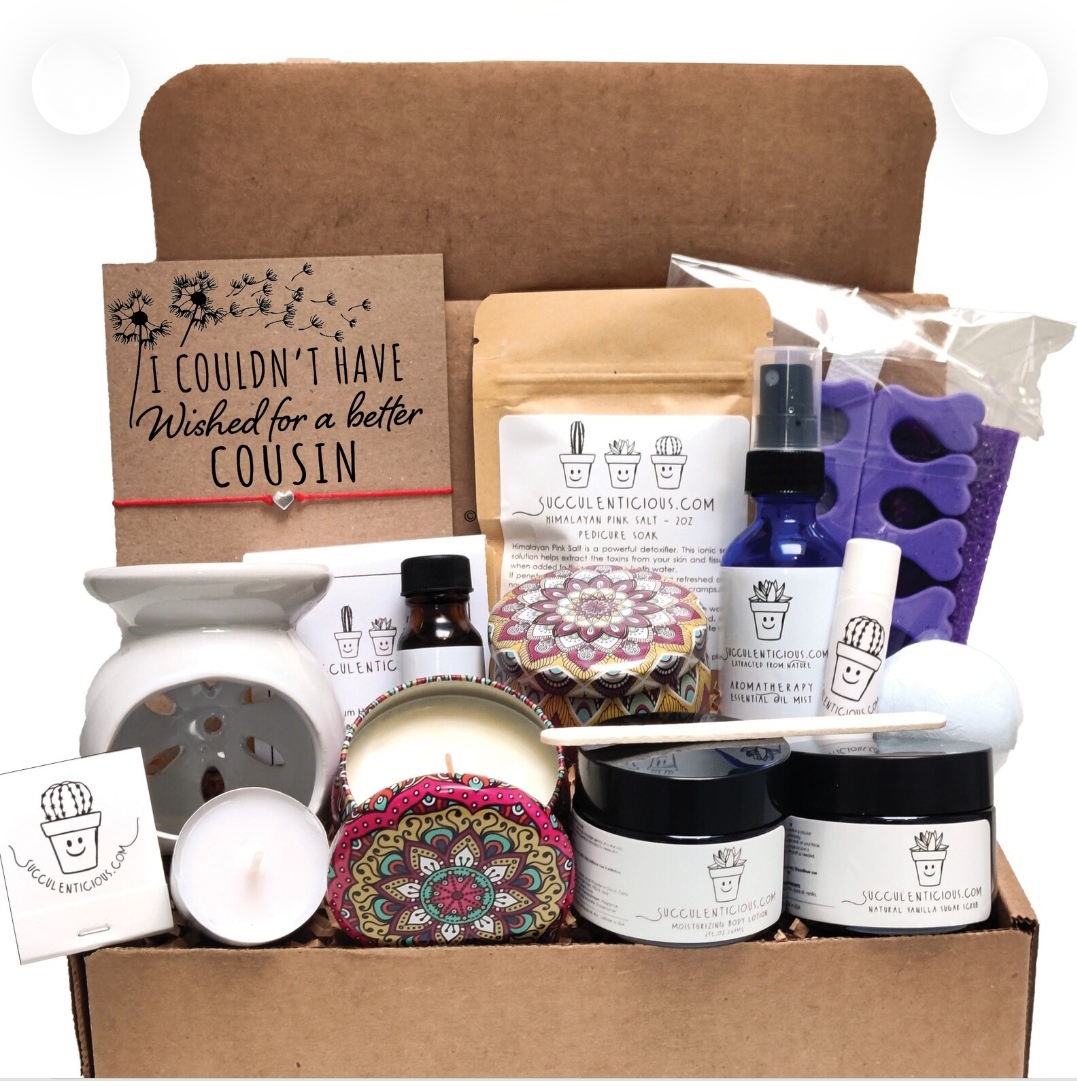 best cousin ever ultimate spa box christmas gifts for female cousins