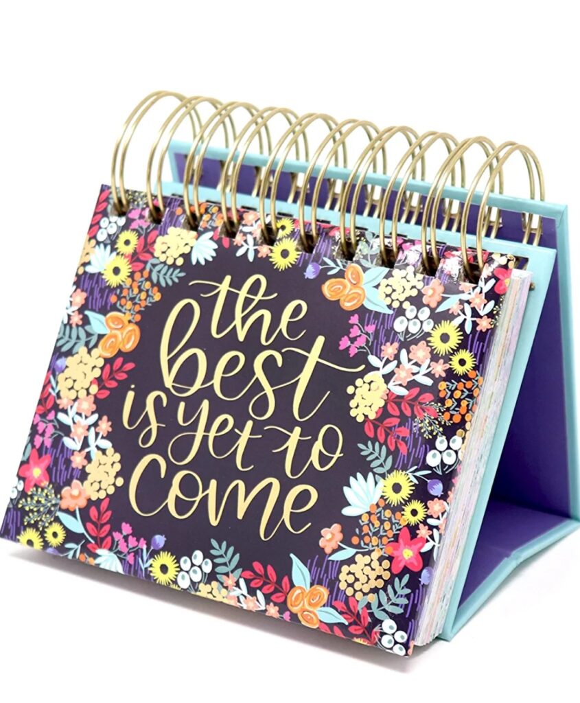 bloom daily planners reusable inspirational flip calendar christmas gifts for stepmom