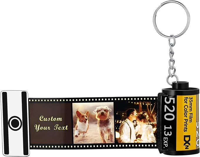 customizable film roll keychain funny christmas gifts for sister-ultimate guide 2023