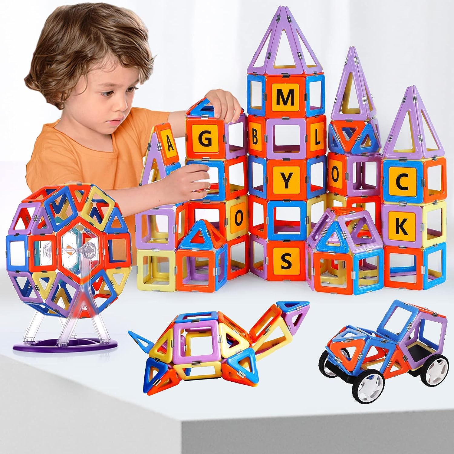 magblock magnetic building blocks stem educational toys tiles set for boys & girls christmas gifts for 8 month old girl-complete buyer's guide 2023
