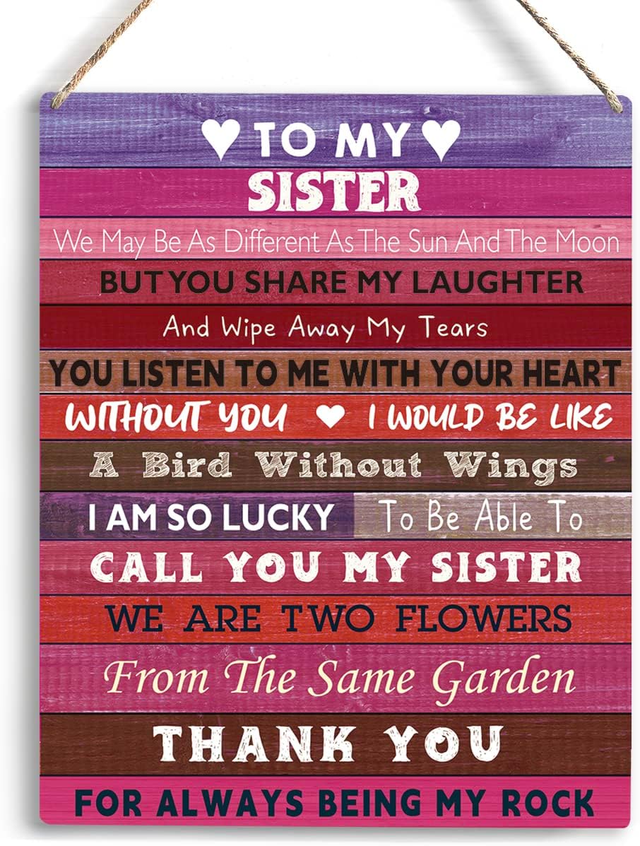 my sister tell home decor time funny christmas gifts for sister-ultimate guide 2023