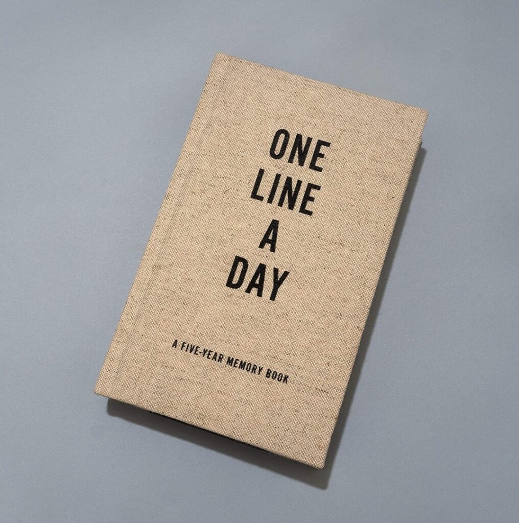 one line a day a five-year memory book christmas gifts for sister from brother