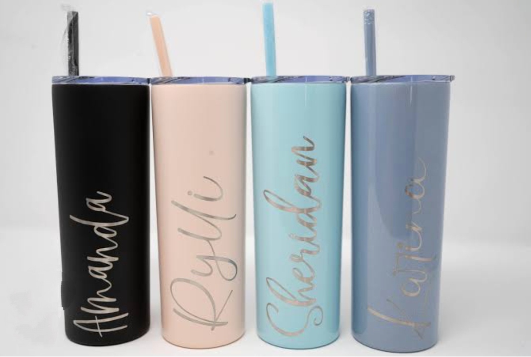 personalized stainless steel tumblers christmas gifts for female coworkers under $20
