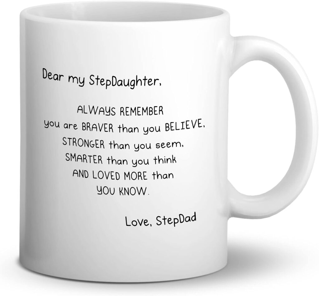 step daughter coffee mug christmas gifts for stepdaughter