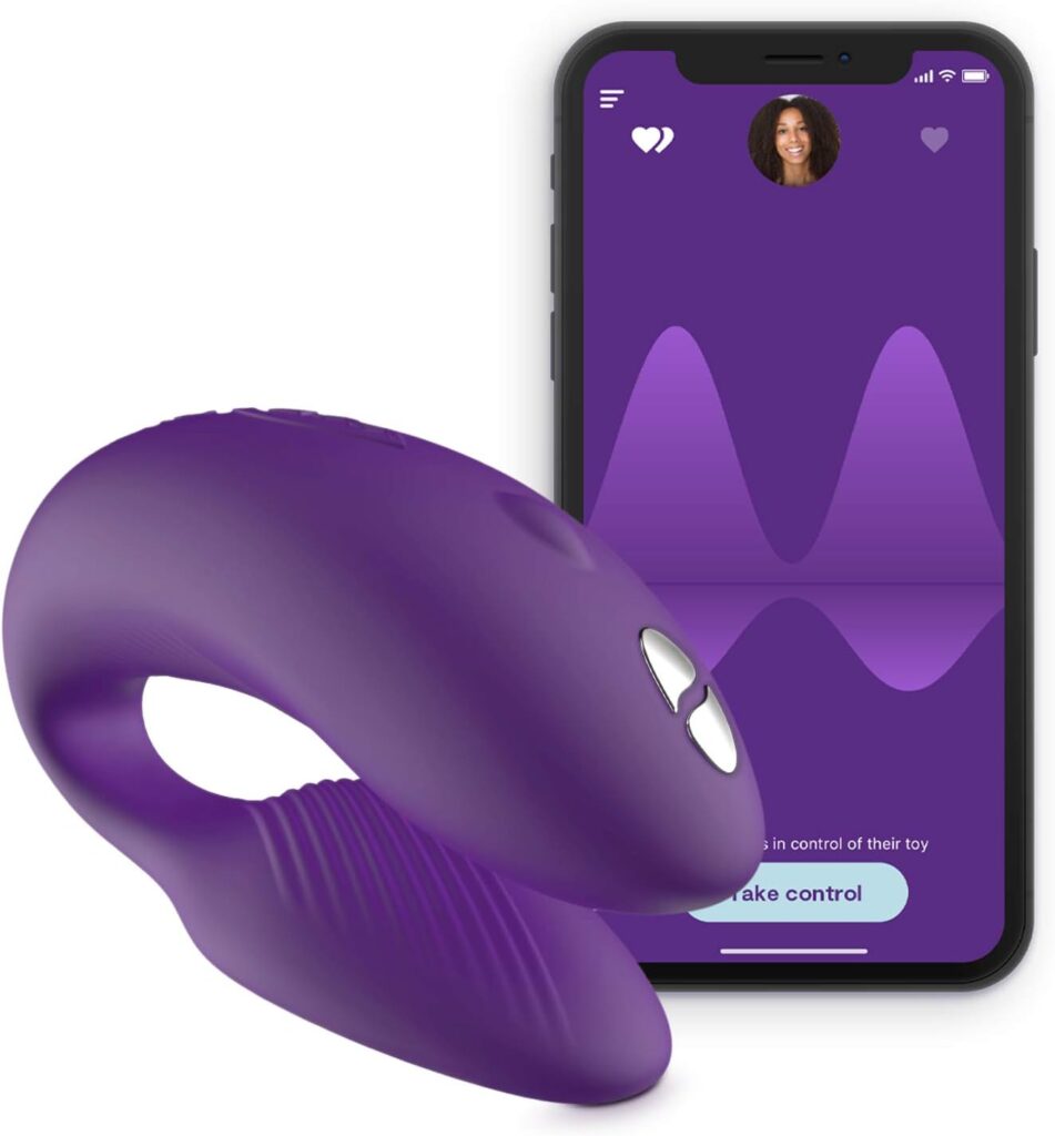 we-vibe we-vibe chorus app and remote controlled rechargeable couple's vibrator best christmas gifts for a long-distance girlfriend