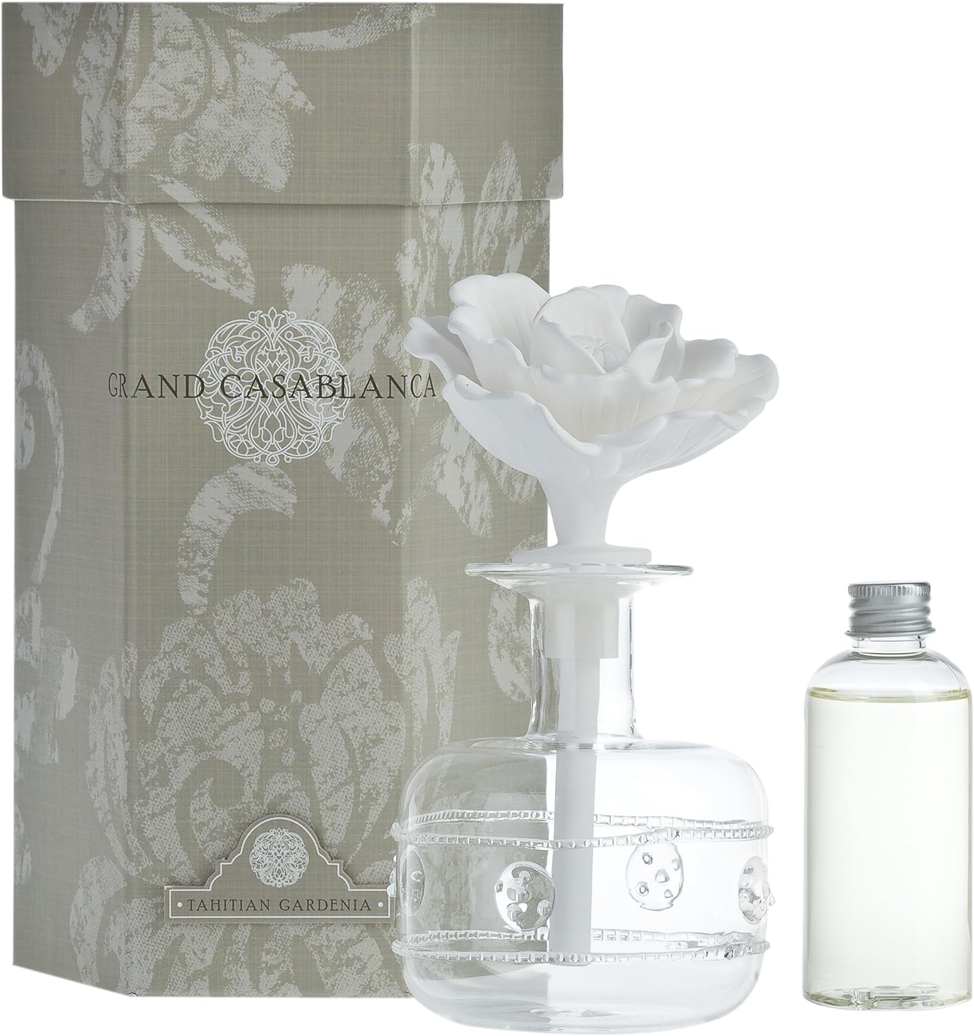 zodax grand casablanca porcelain diffuser tahitian gardenia scent best christmas gift for a lady under $100