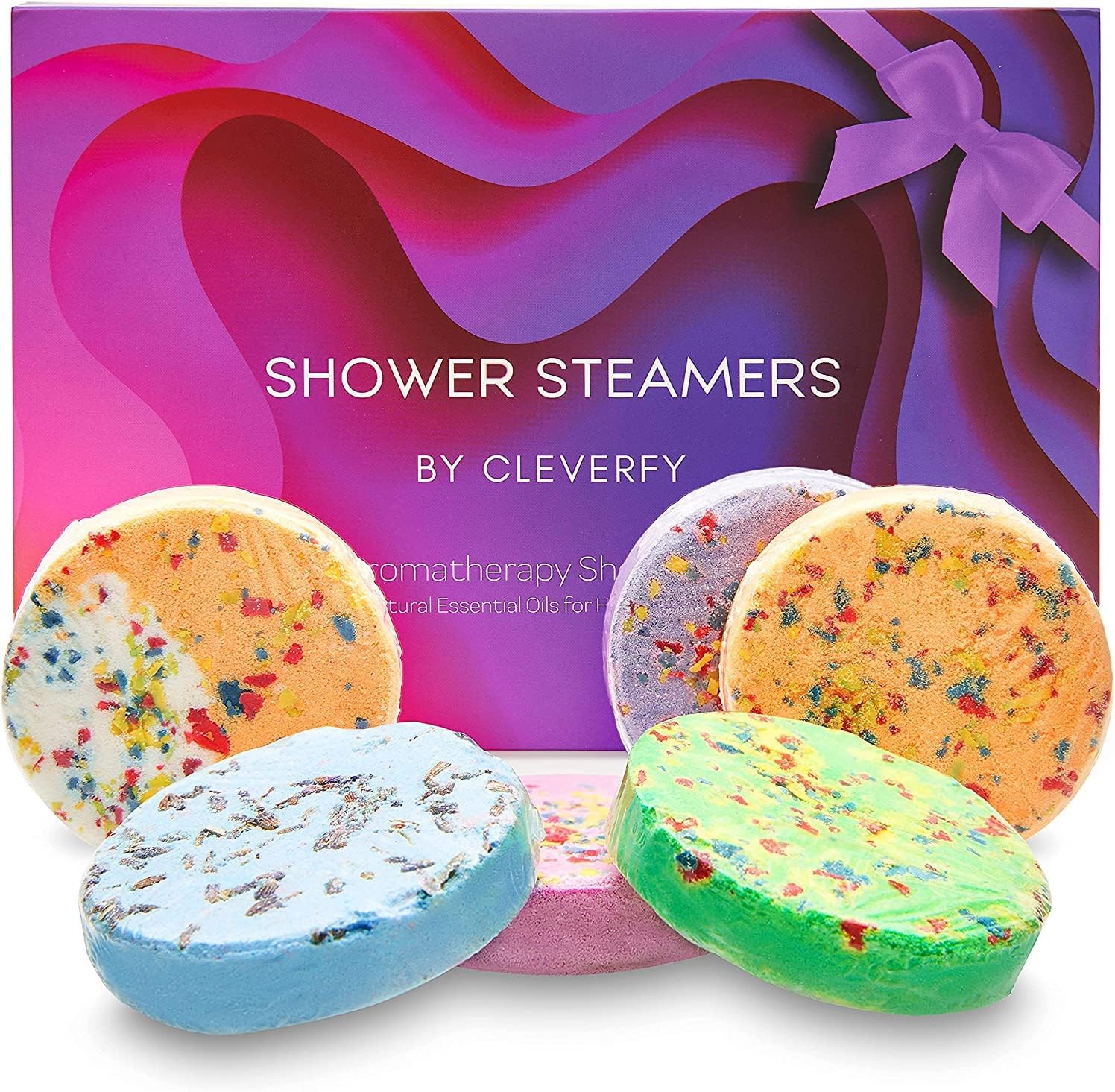 cleverly shower steamers aromatherapy-variety pack of 6 shower bombs with essential oils top 14 christmas gift for old lady in nursing homes- complete buyer's guide(2023)