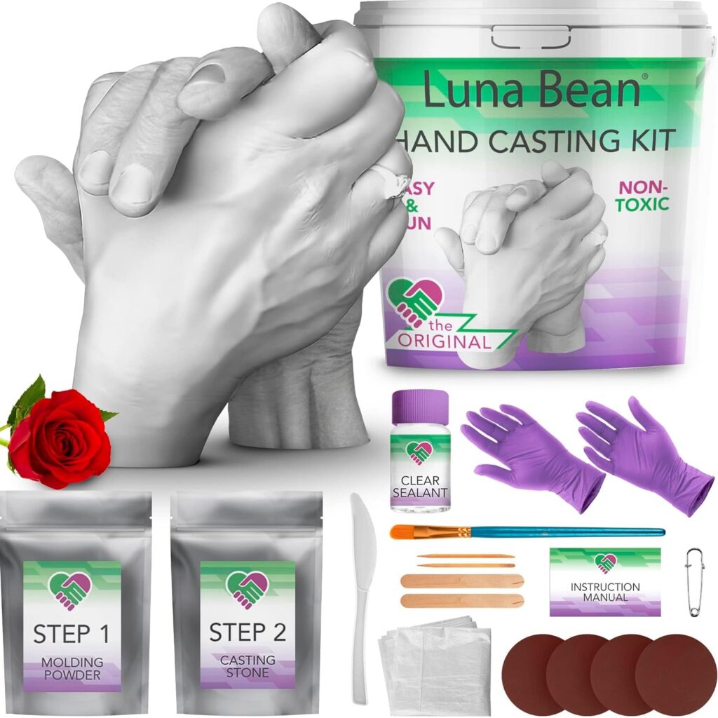 couple hand casting kit christmas gifts for girlfriend under $200-ultimate buyer guide 2023