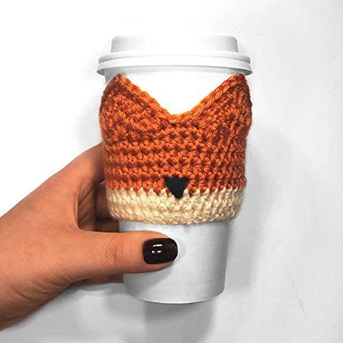 crocheted coffee cup cozy christmas gift for girlfriend with crochet-complete buyer's guide 2023