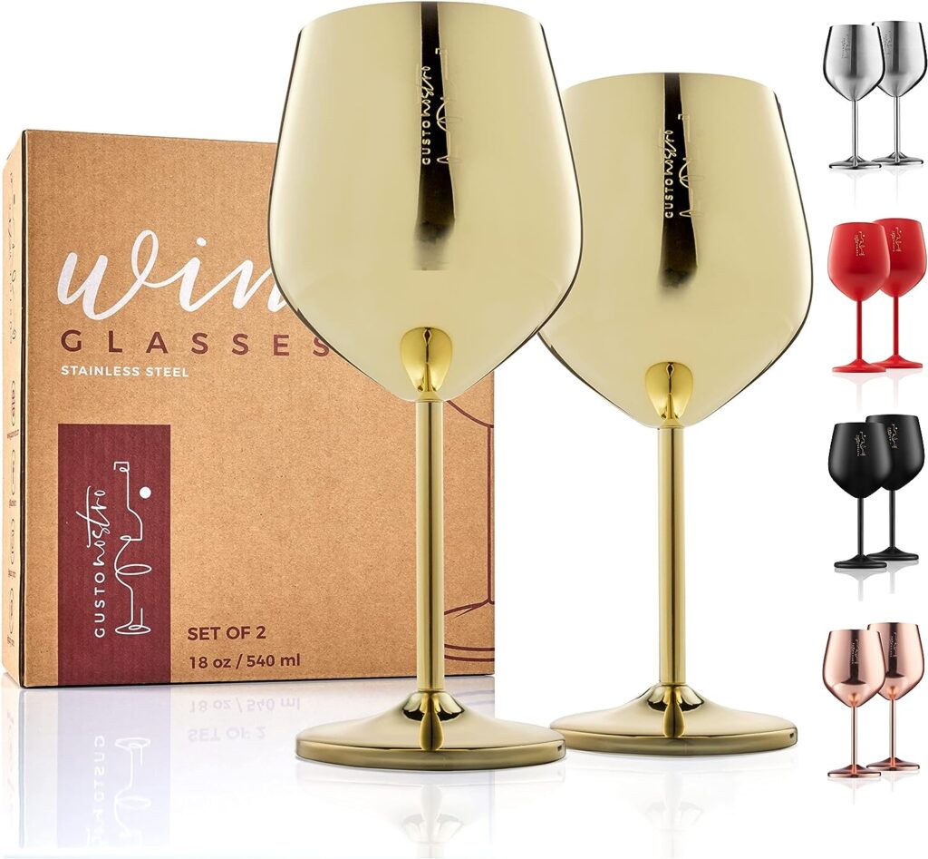 gold wine glass top 44 luxury gifts for the woman who wants nothing