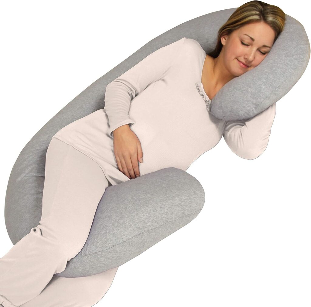 leachco pregnancy pillow top 40 christmas gift for expecting wife