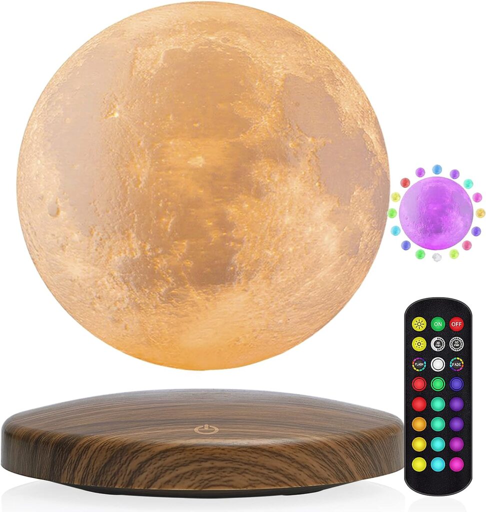 logrotate 3d moon lamp night light top 16 christmas gifts for cute girlfriend