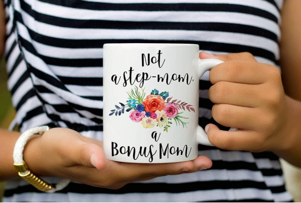 petrichor sunday not a stepmom a bonus mom coffee mug top 10 christmas gifts from biomom to stepmom
