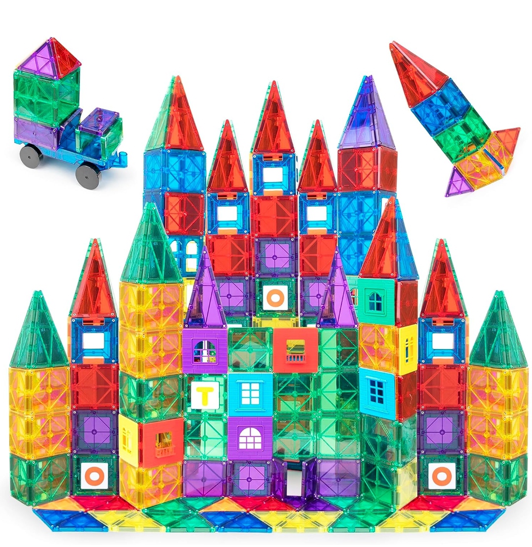 playmags 150-Piece magnetic tiles building set top 15 christmas gifts for innocent girl