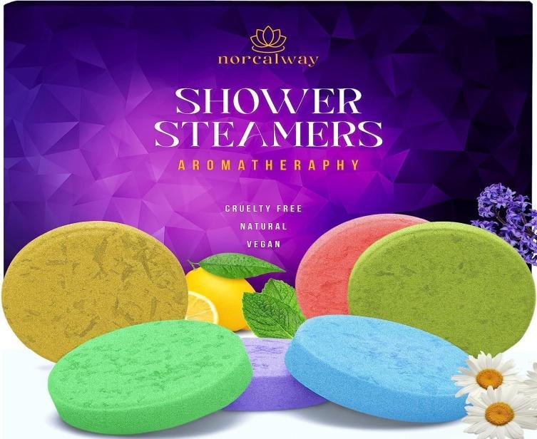 popchose shower steamers aromatherapy-8 pack shower tablets for self care & spa relaxation gifts for friends female top 10 christmas gift for fiance female-complete buyer's guide(2023)