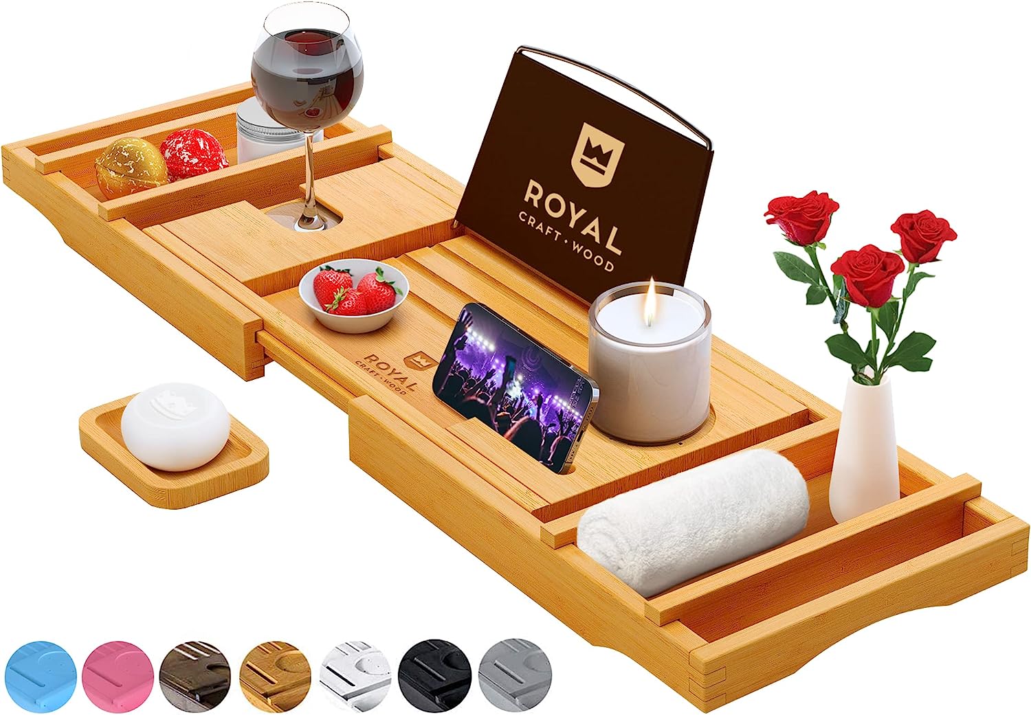 temple spring bathtub caddy tray top 16 christmas gifts for cute girlfriend