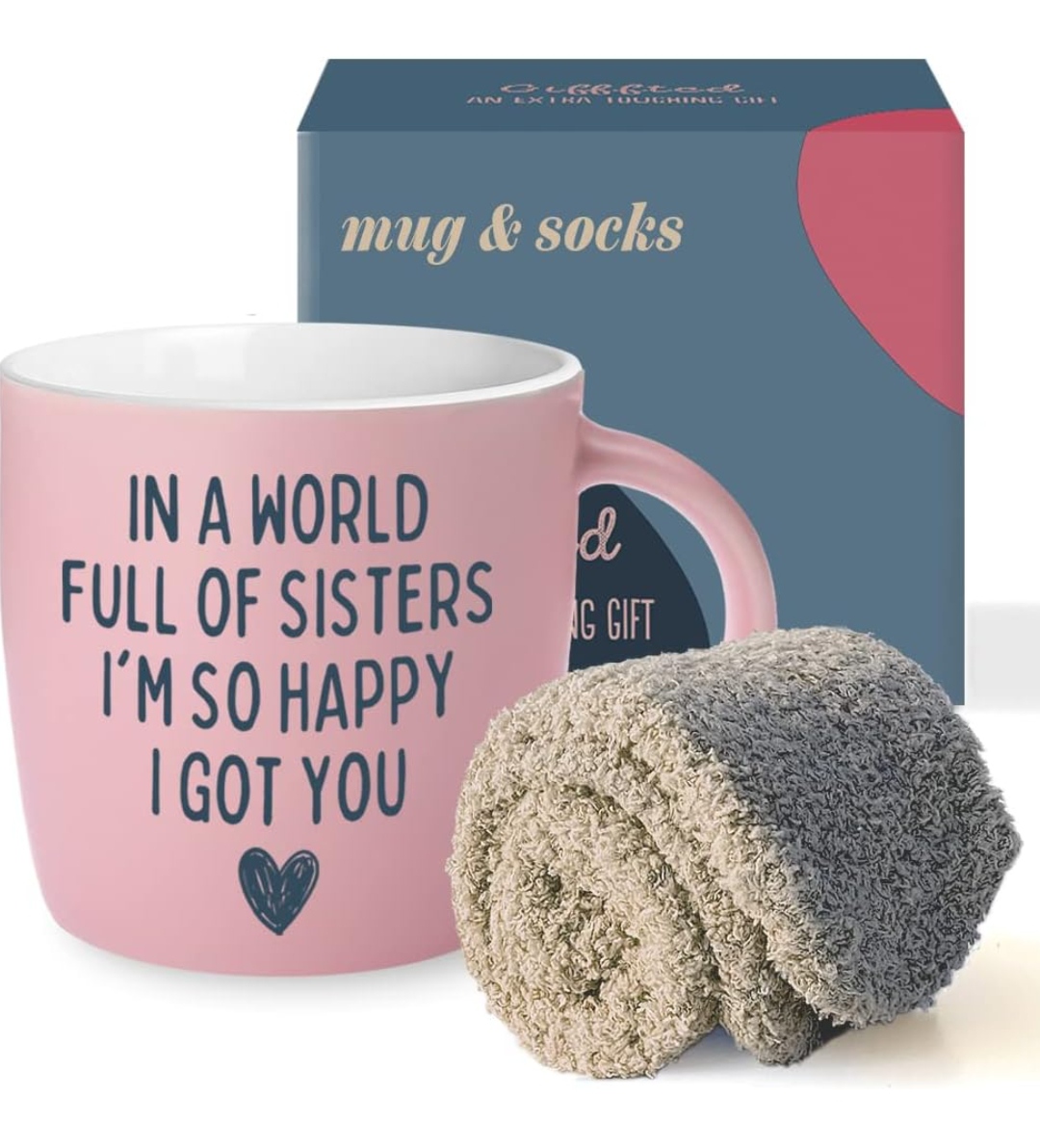 triple gifted world full of sisters - best sister ever coffee mug top 14 christmas gifts for little sister
