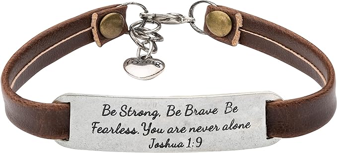 unqjry bible verse friendship brave inspirational bracelets top 10 christmas gifts for christian friends-complete buyer's guide(2023)
