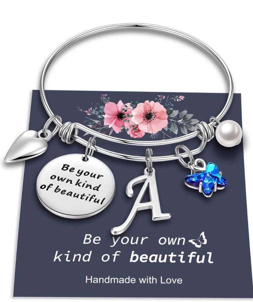 yoosteel be your kind of beautiful inspirational bangle bracelet top 15 christmas gifts for innocent girl