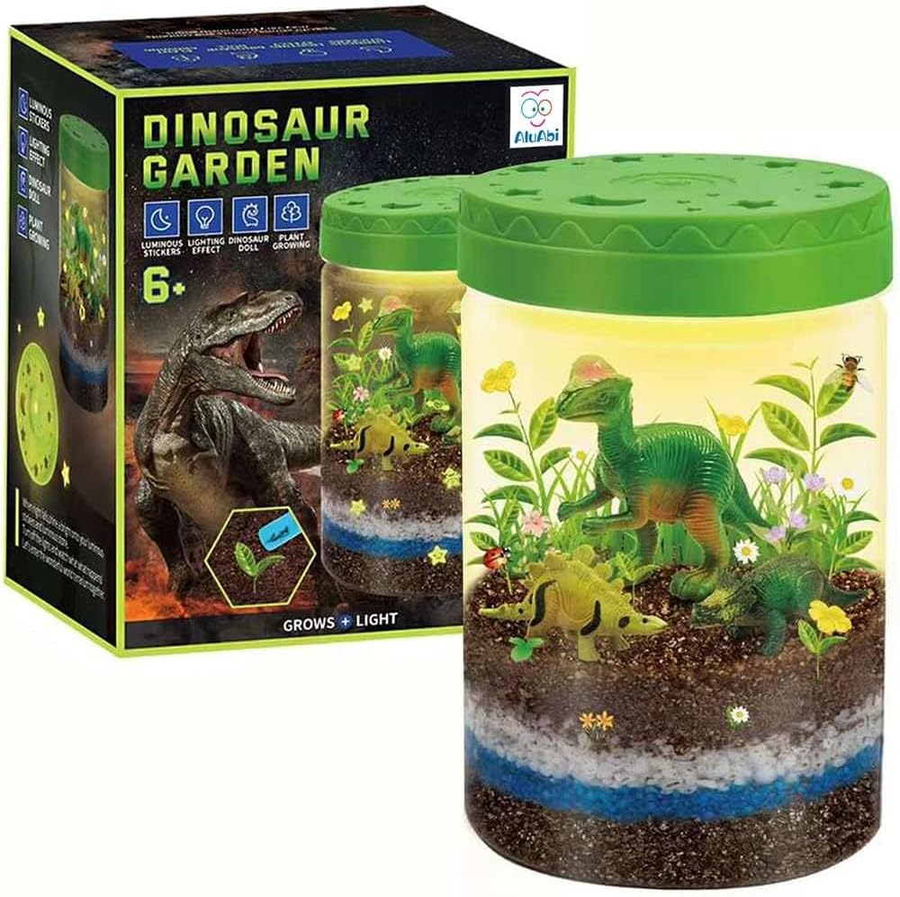 aluabi dinosaur terrarium kit top 17 christmas gifts for 6-year-old girl