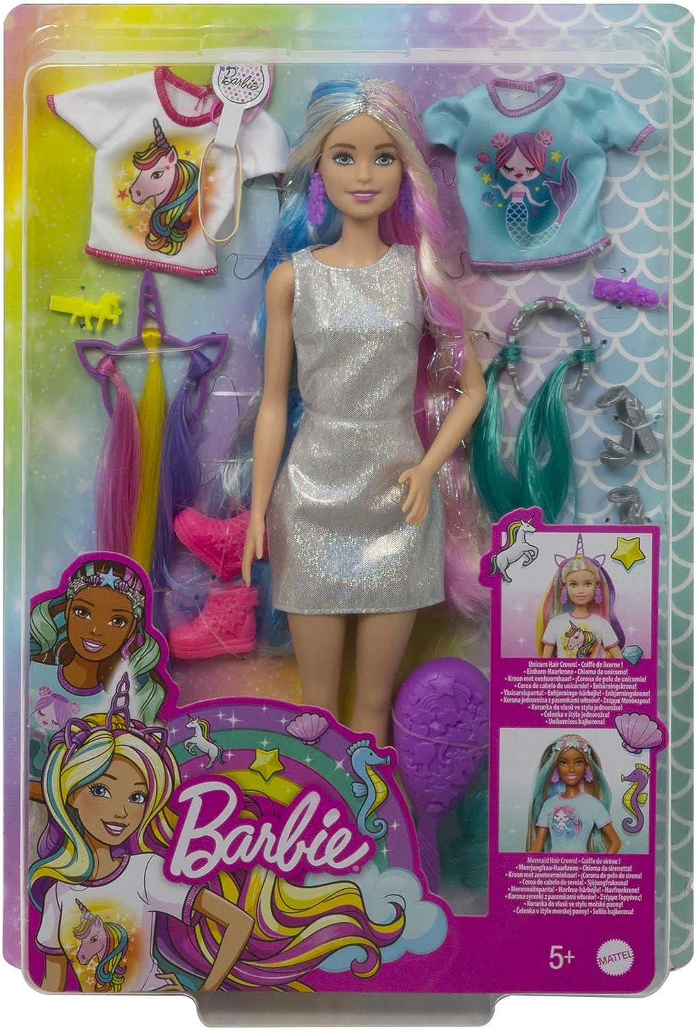 barbie fantasy hair doll and accessories top 17 christmas gifts for 6-year-old girl