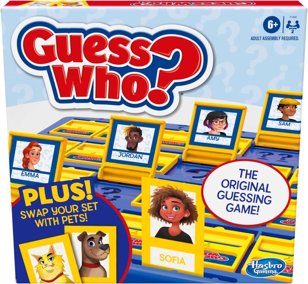 hasbro gaming guess who top 17 christmas gifts for 6-year-old girl