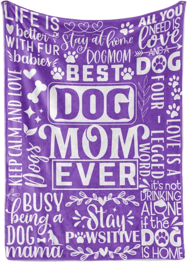 kituzol dog mom gifts blanket top 20 christmas gifts for girlfriend with a dog