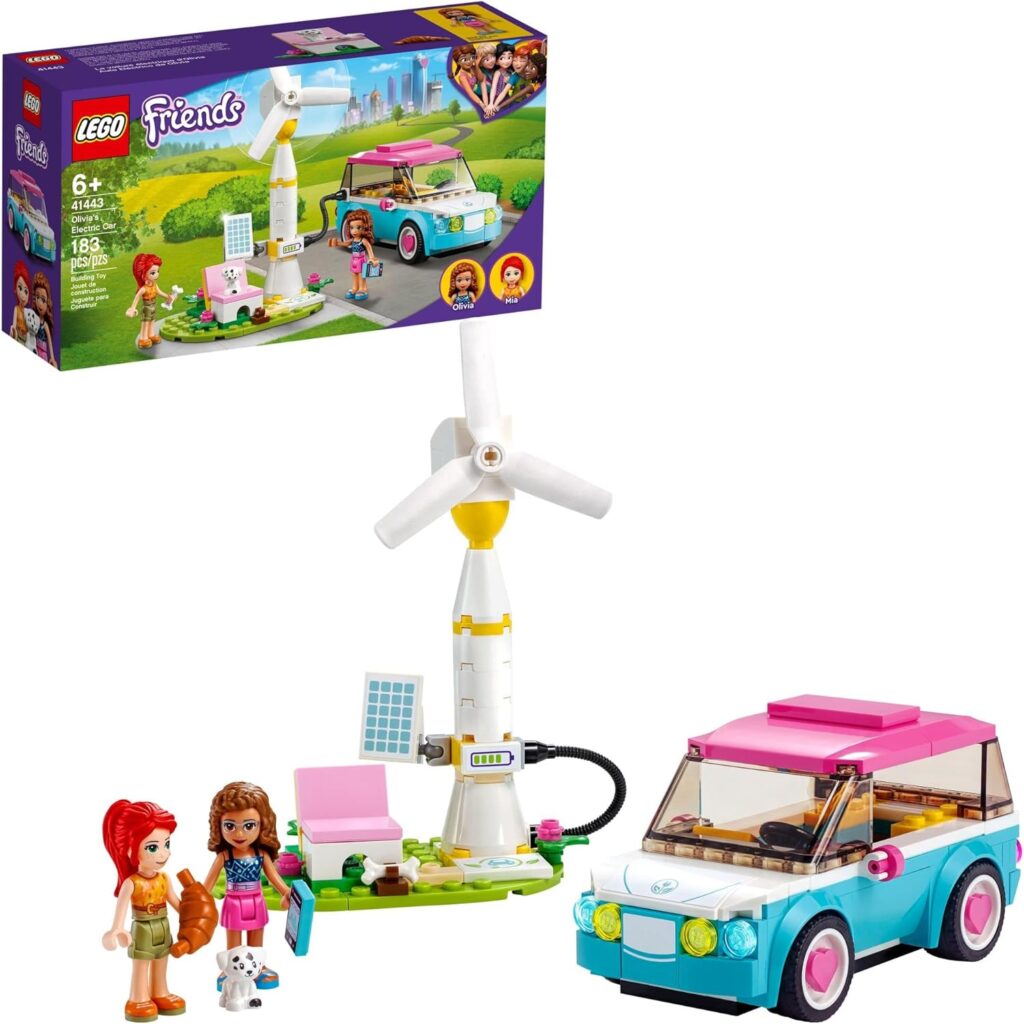 lego friends olivia's electric car toy top 17 christmas gifts for 6-year-old girl